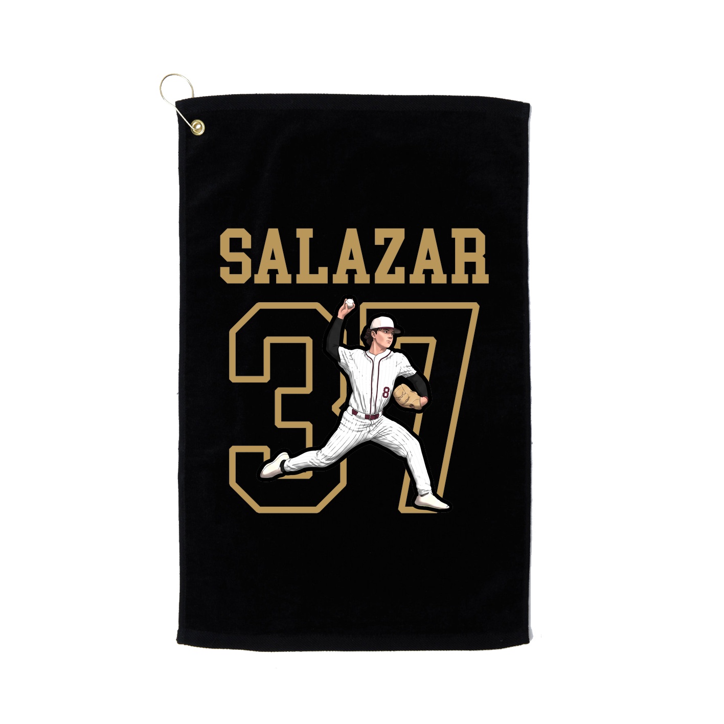 Golf Towel — Shirsey in Black
