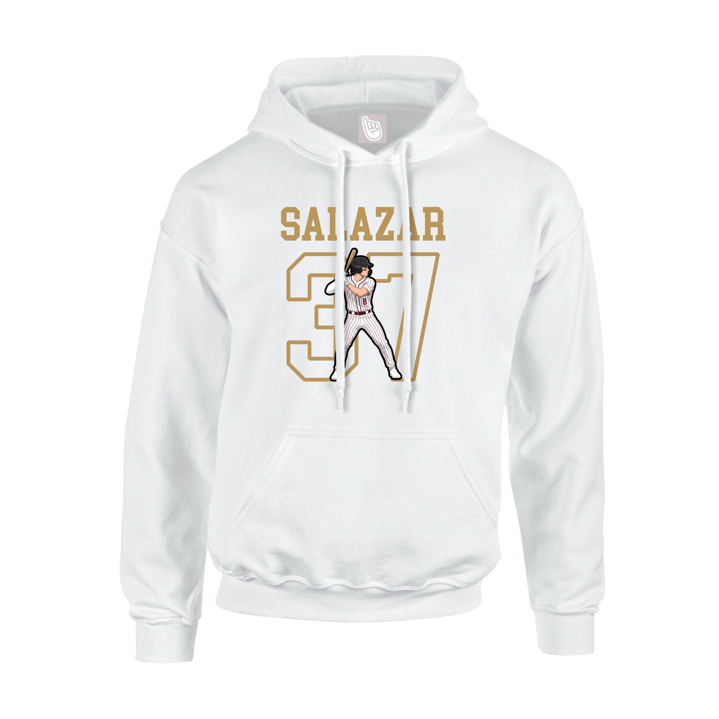 Youth Hoodie — Shirsey in White
