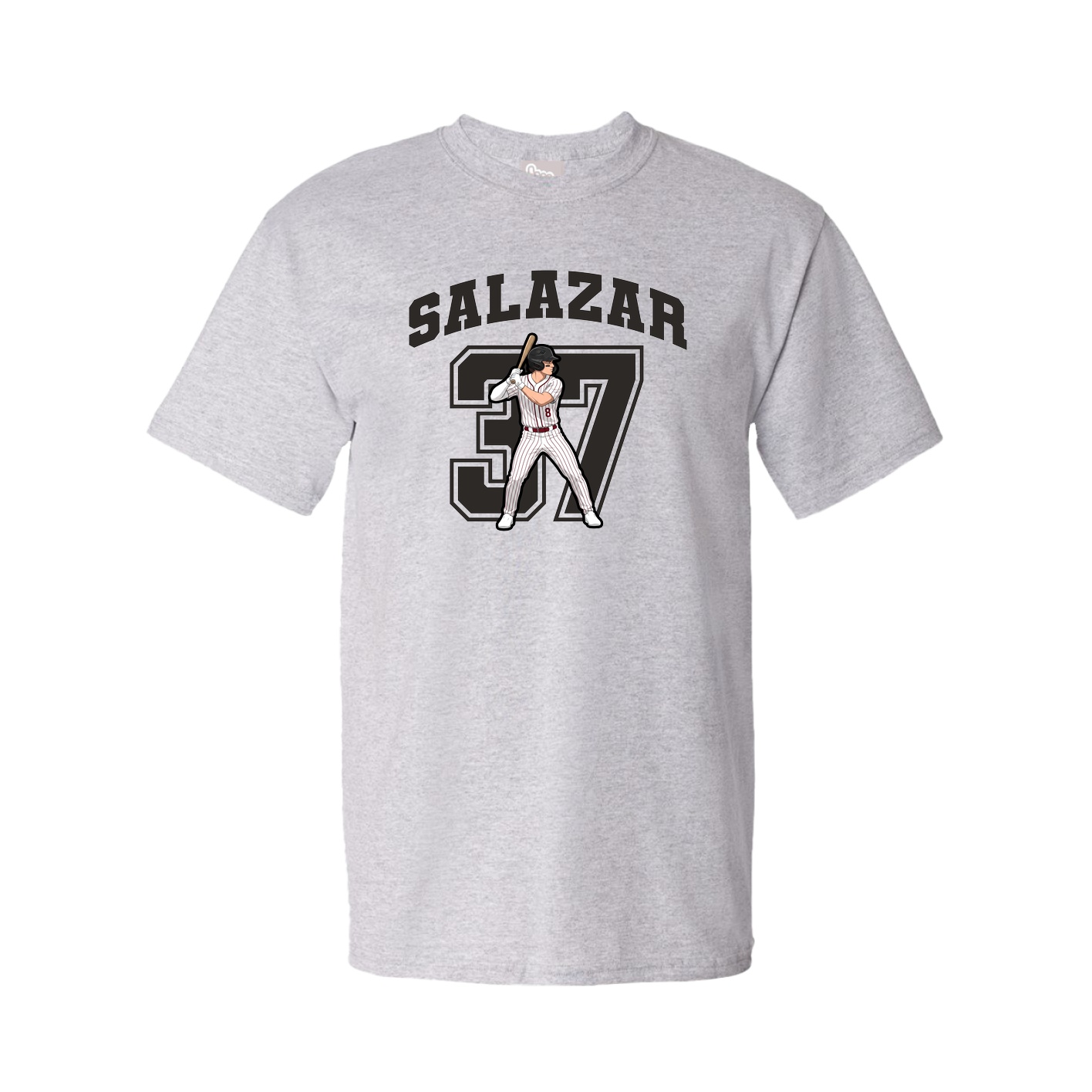 Tee — Number in Grey