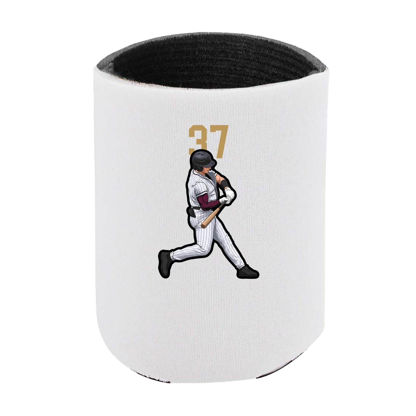 Can Holder — Number Top in White