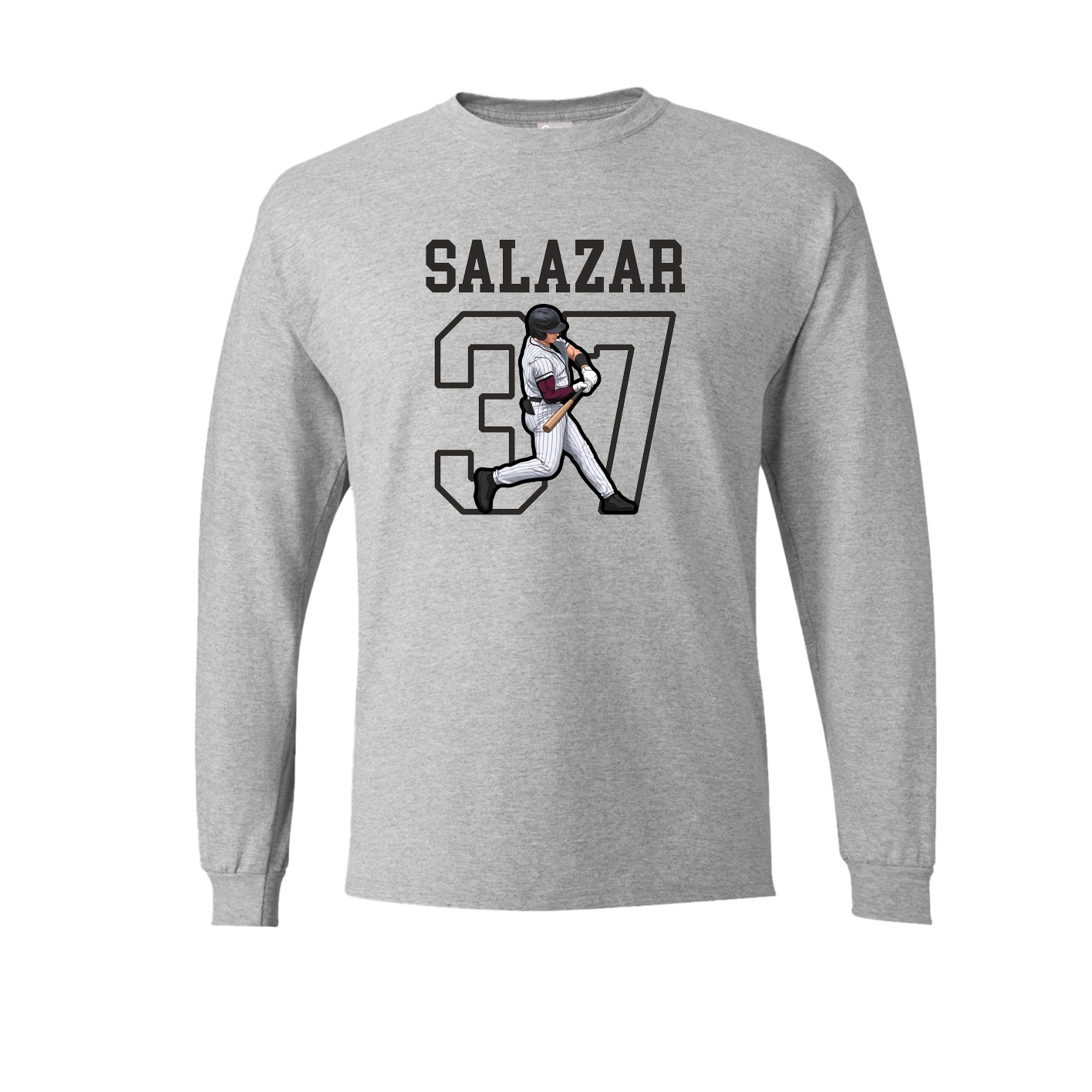 Long Sleeve Tee — Shirsey in Grey