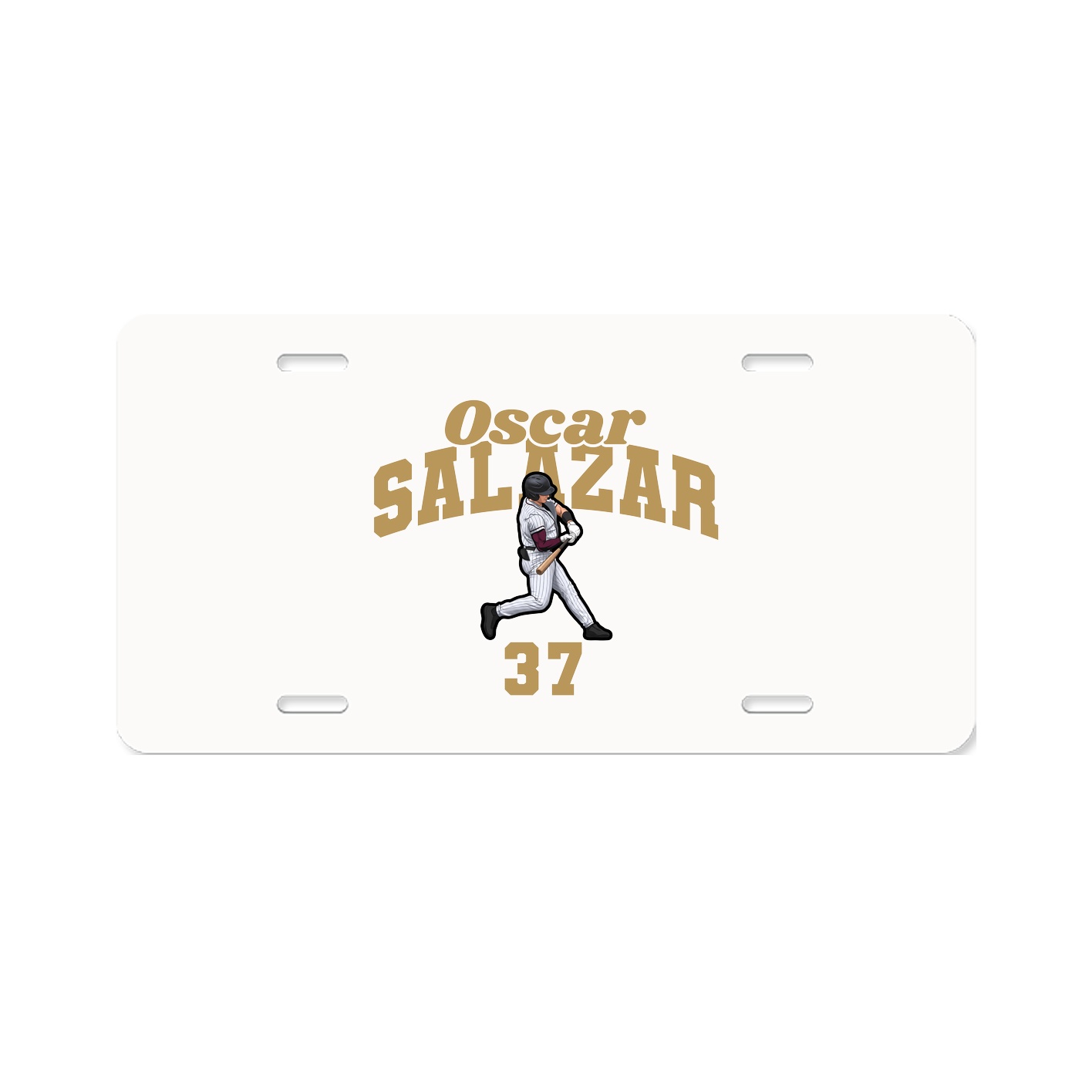 License Plate — Signature Arch in Classic