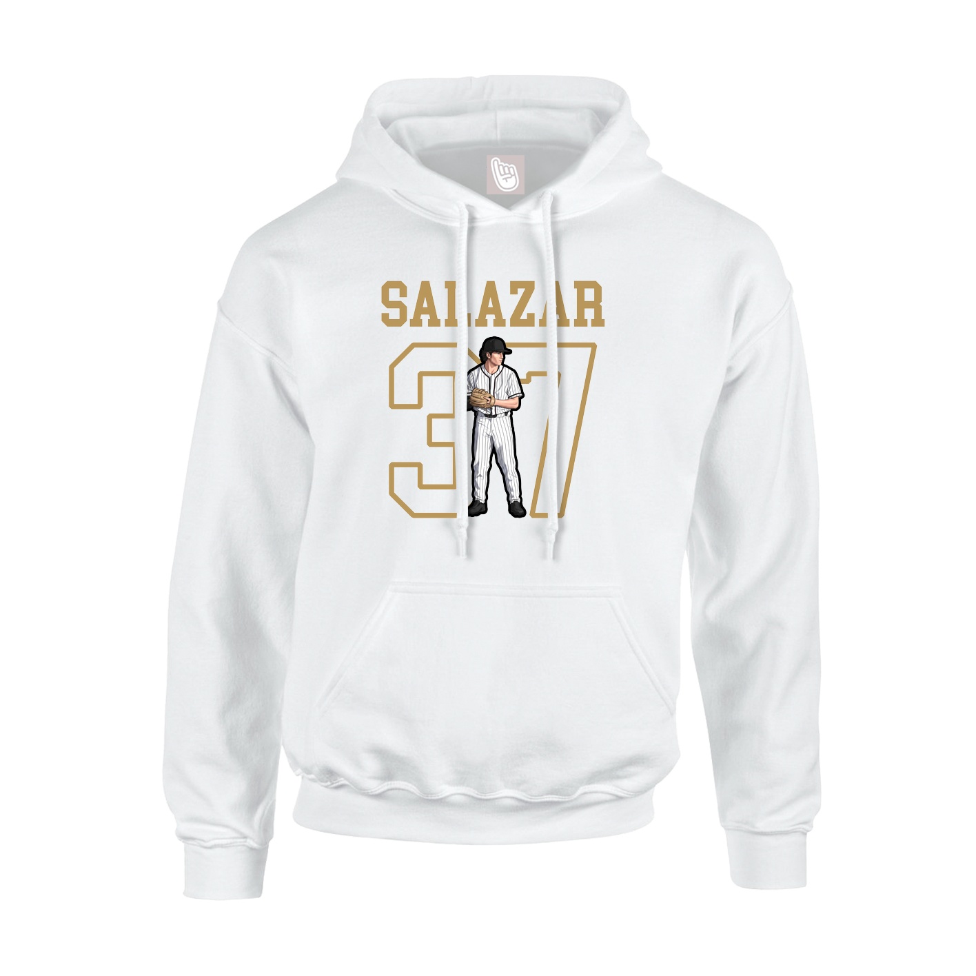 Youth Hoodie — Shirsey in White