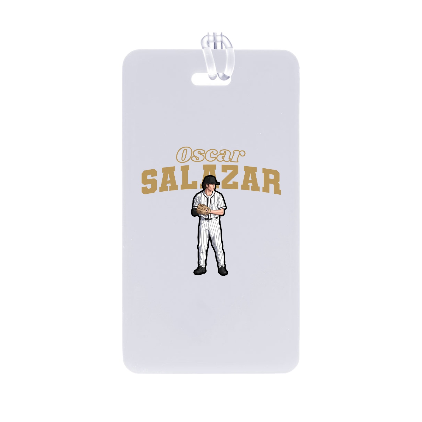 Bag Tag — Name Arch in Classic