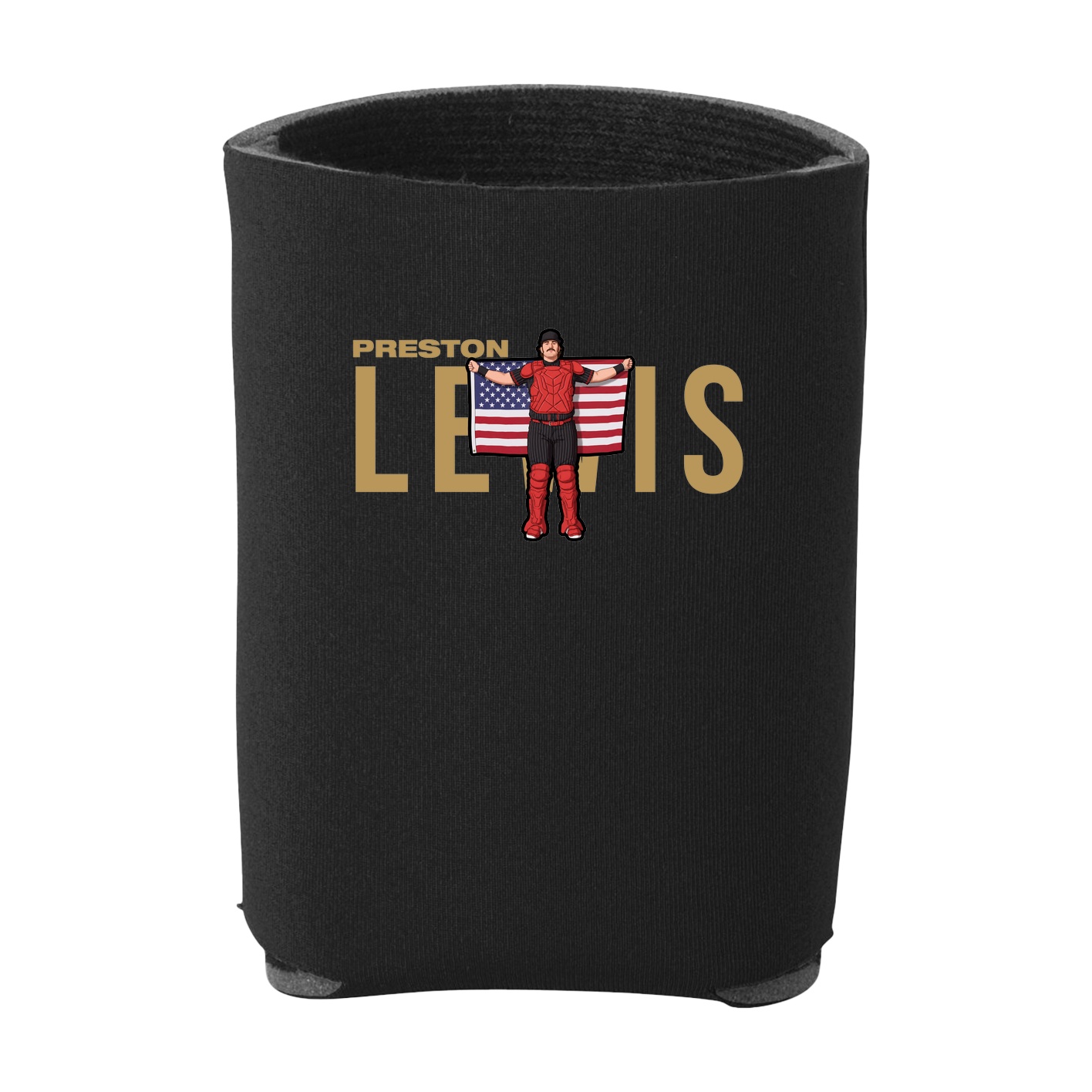 Can Holder — Player Name in Black