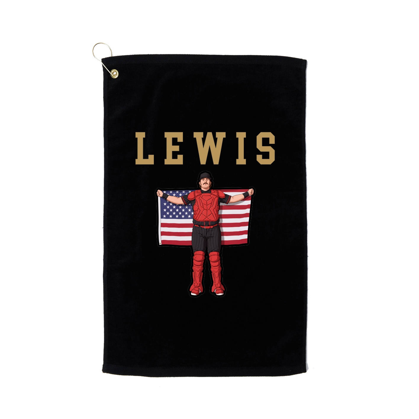 Golf Towel — Shirsey in Black