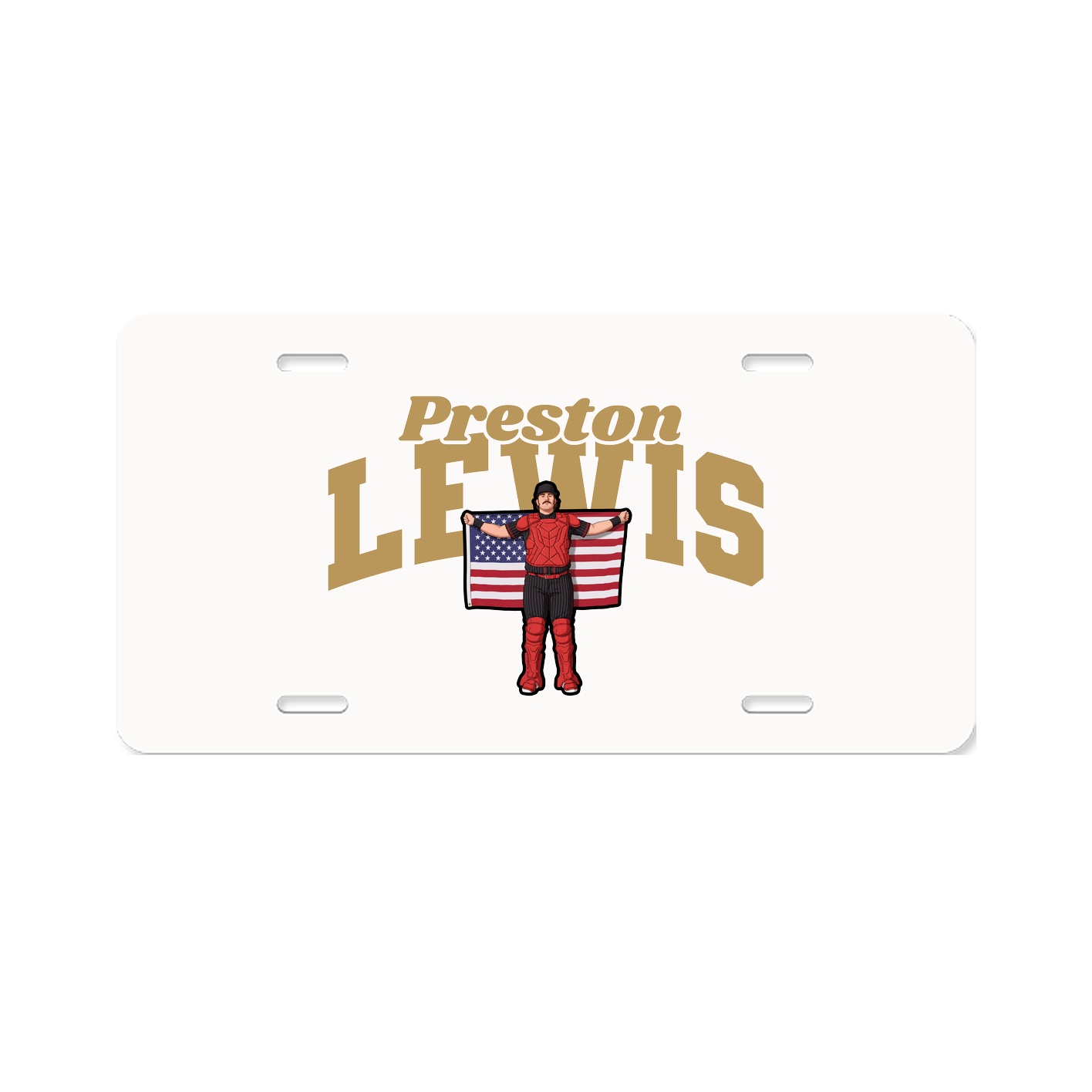 License Plate — Signature Arch in Classic