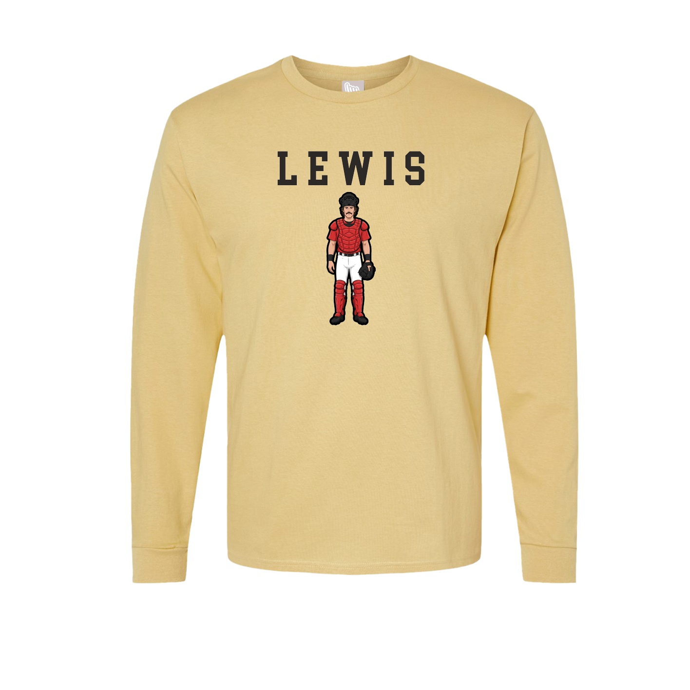 Long Sleeve Tee — Shirsey in Vegas Gold