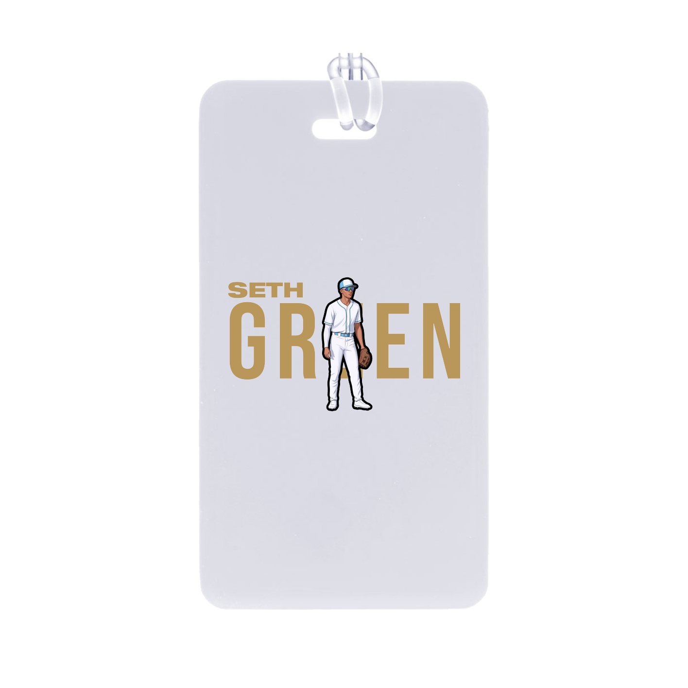 Bag Tag — Player Name in Classic