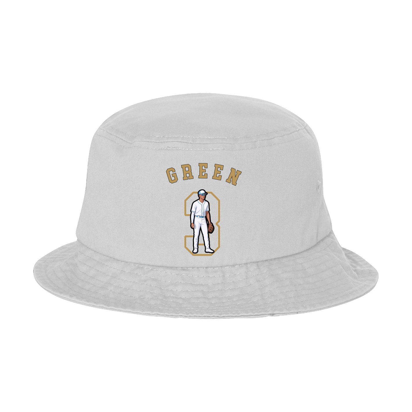 Bucket Cap — Shirsey Arch in White