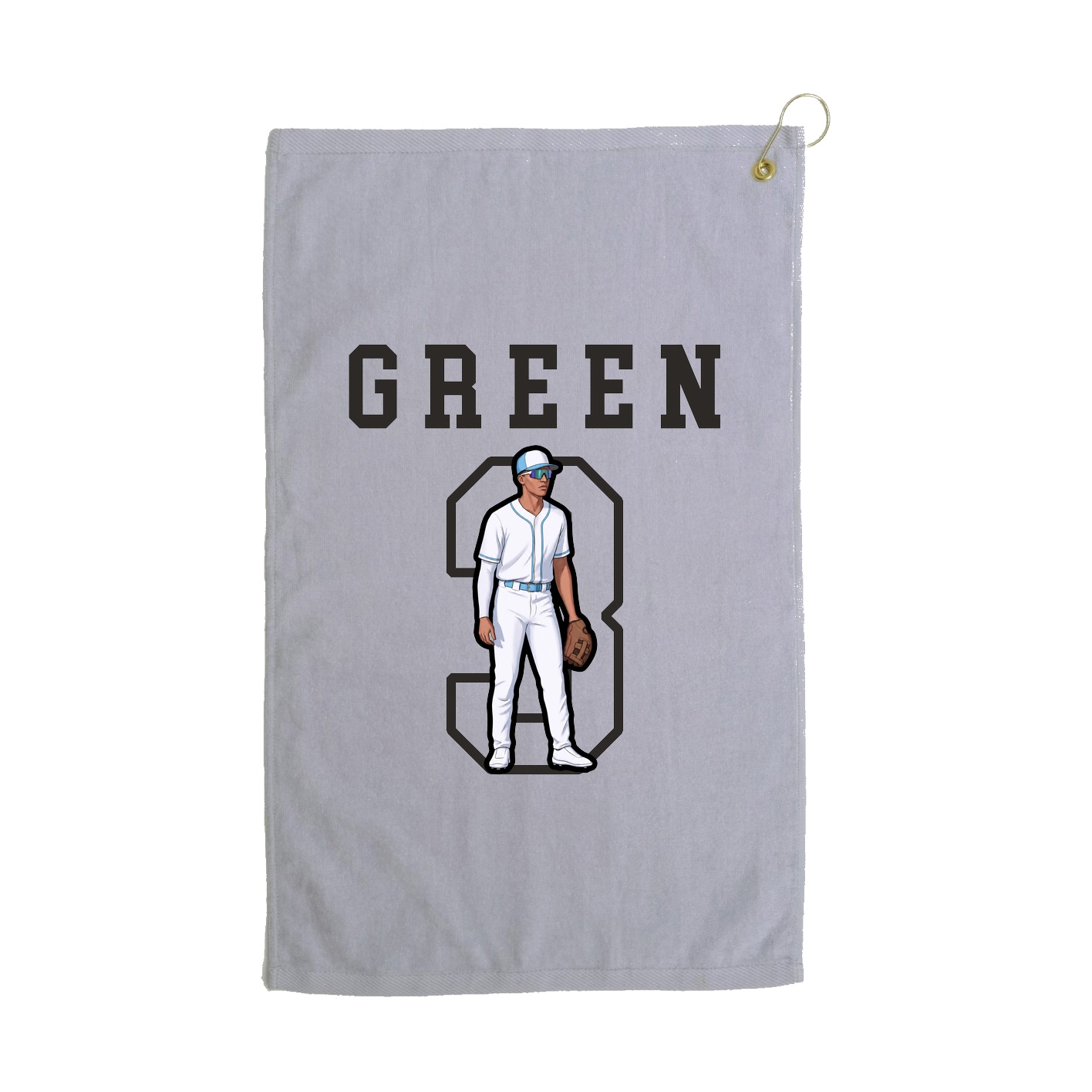 Golf Towel — Shirsey in Grey