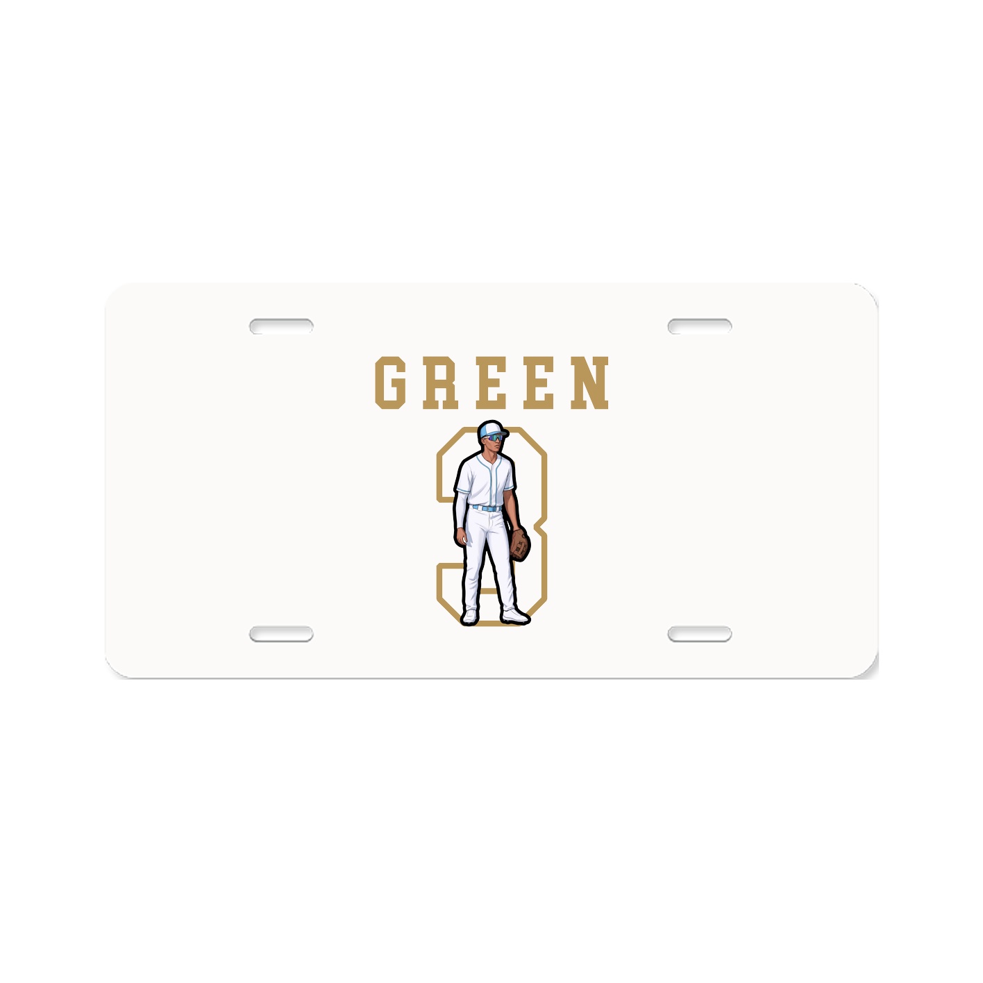 License Plate — Shirsey in Classic
