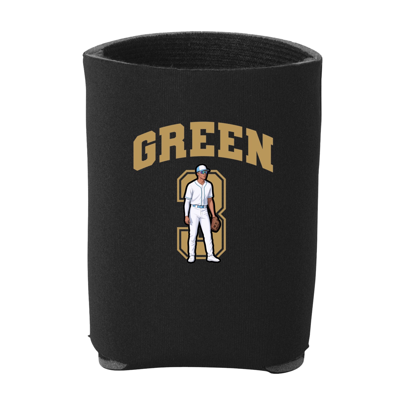 Can Holder — Number in Black
