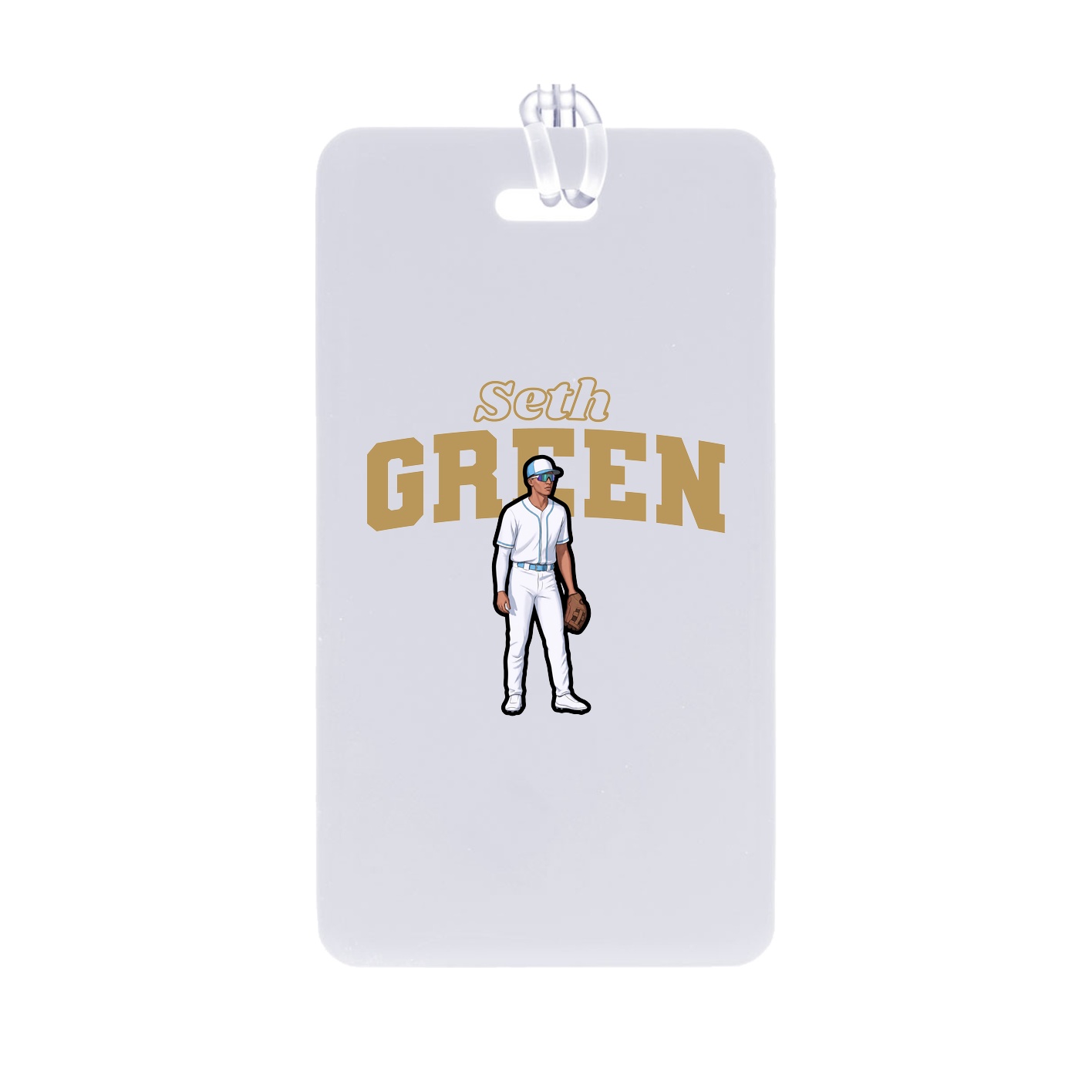 Bag Tag — Name Arch in Classic