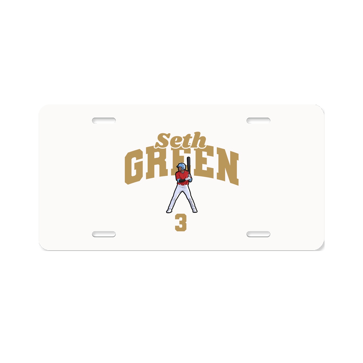 License Plate — Signature Arch in Classic