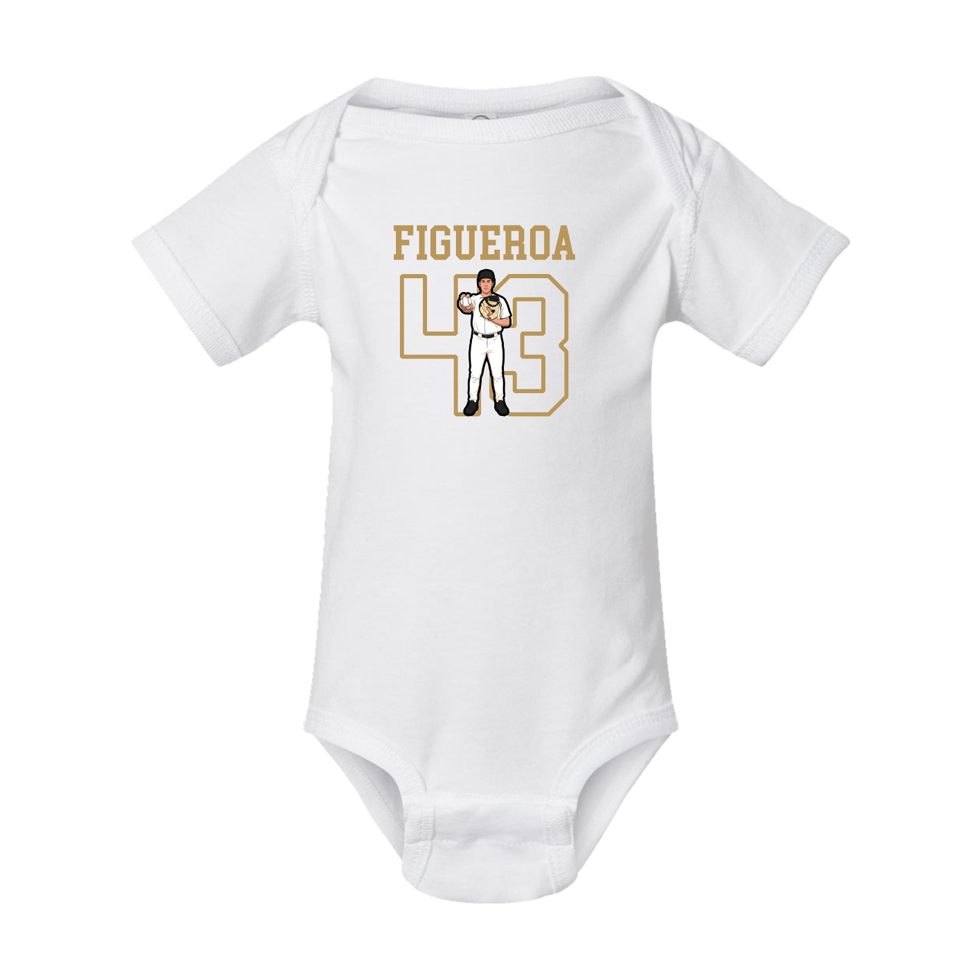Baby Onesie — Shirsey in White