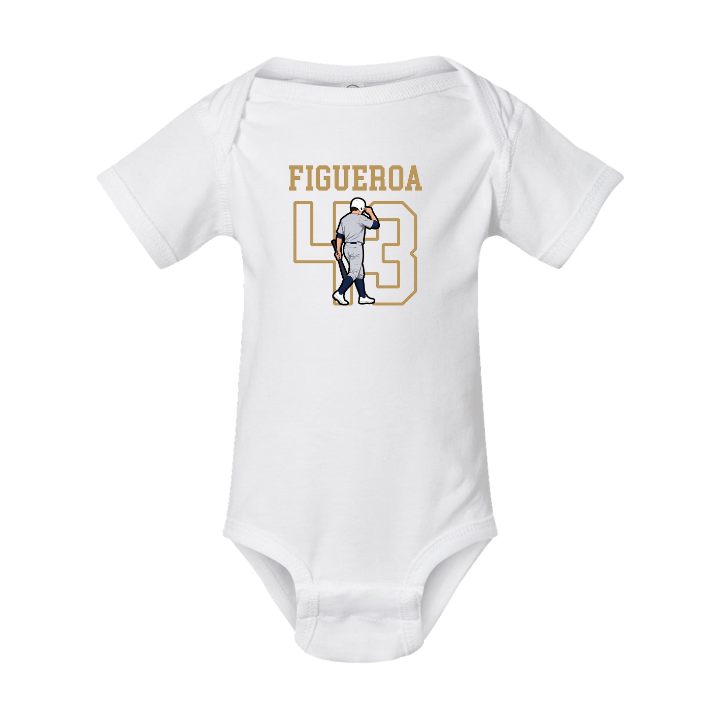 Baby Onesie — Shirsey in White