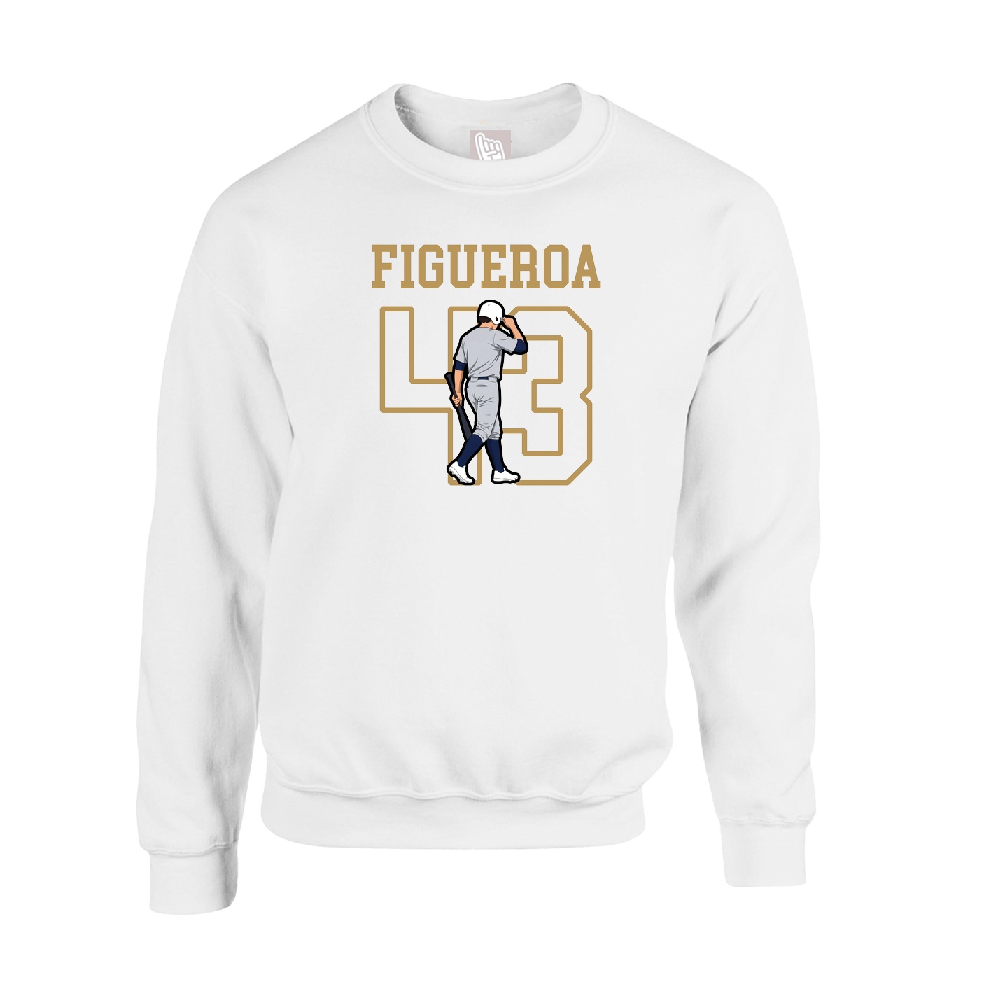 Fleece Crew — Shirsey in White
