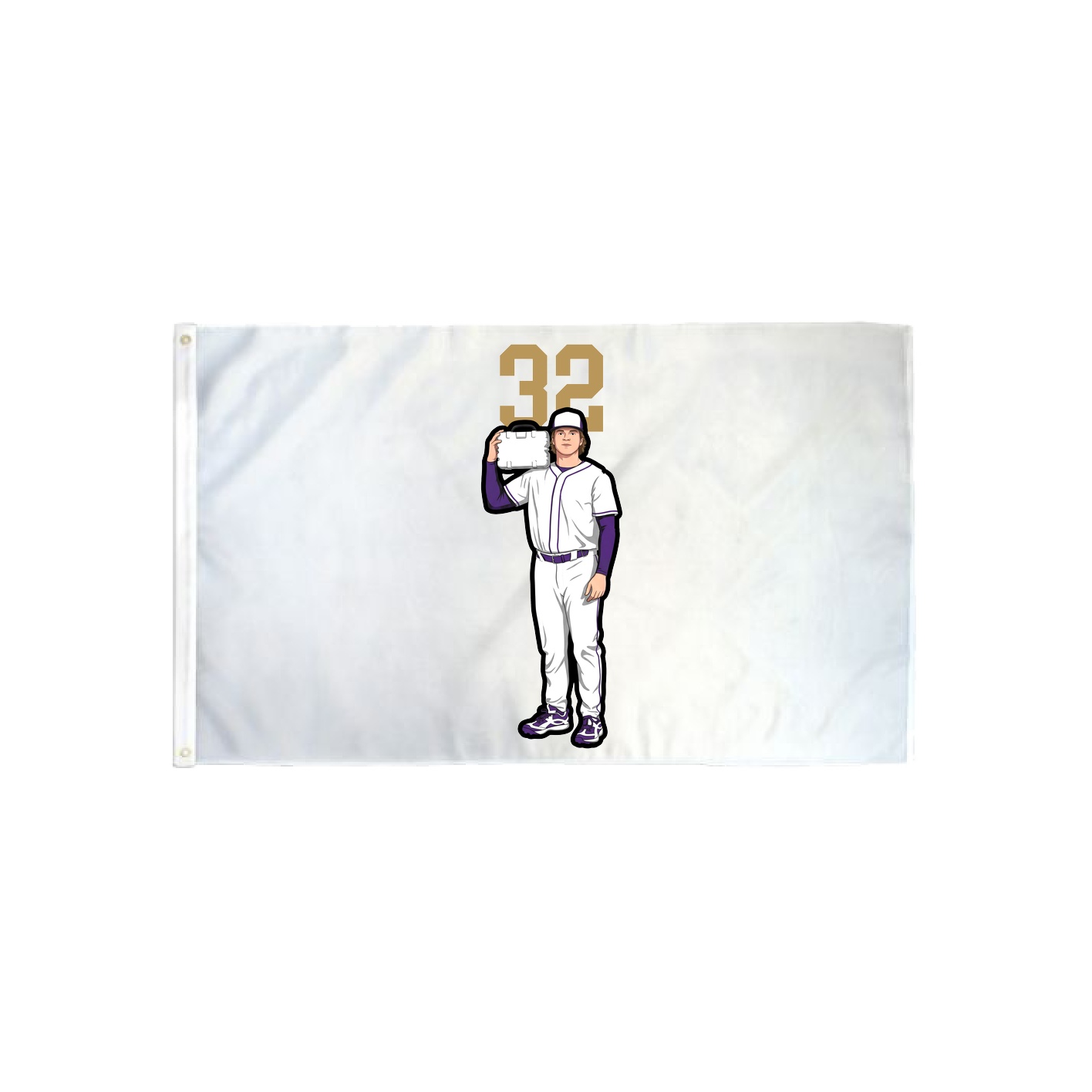 3x5 Flag — Number Top in Classic