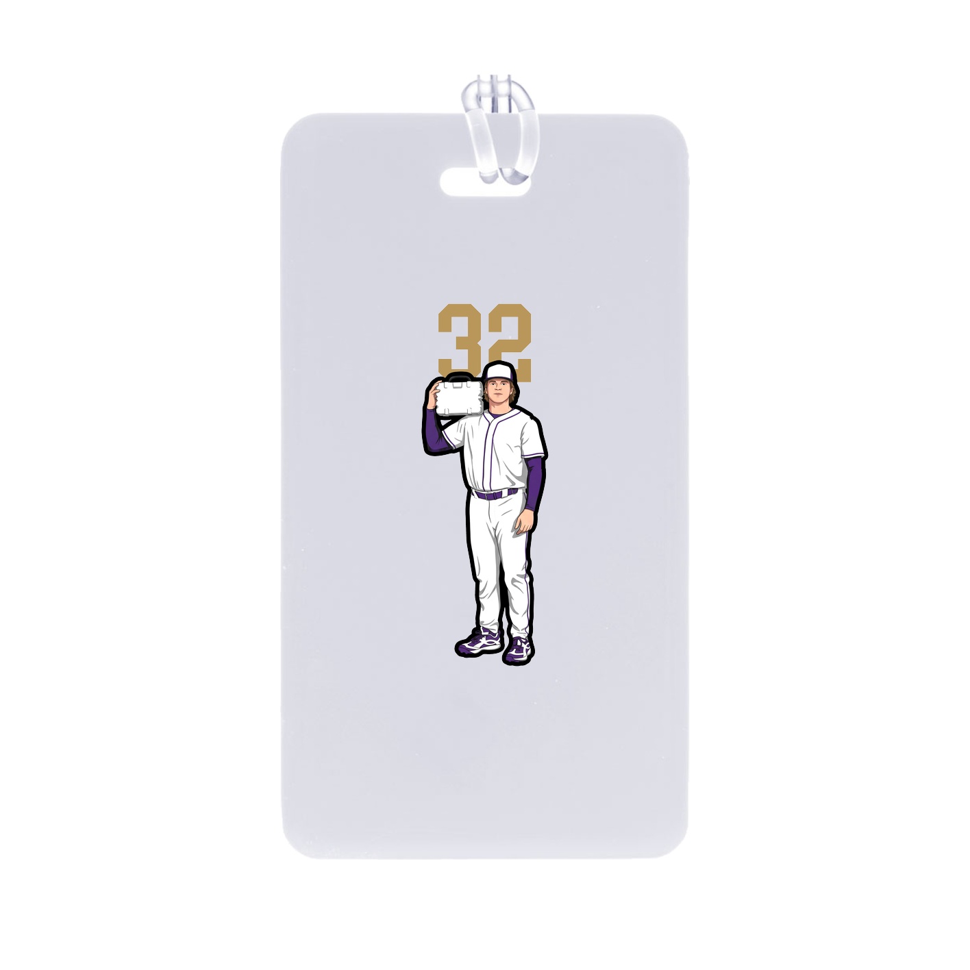 Bag Tag — Number Top in Classic