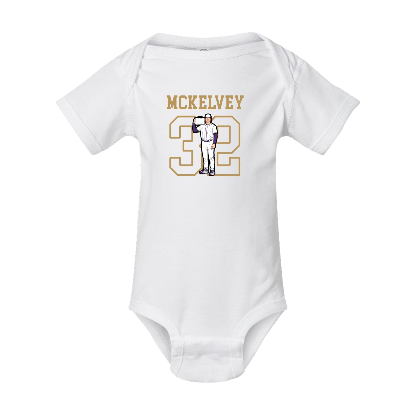 Baby Onesie — Shirsey in White