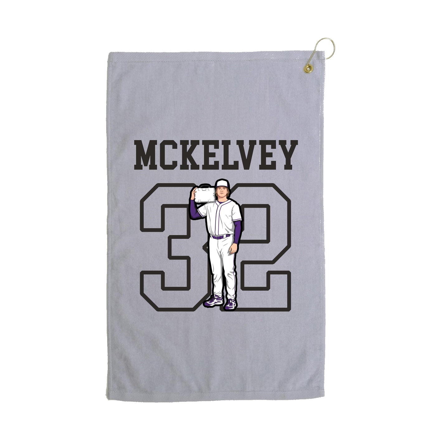 Golf Towel — Shirsey in Grey