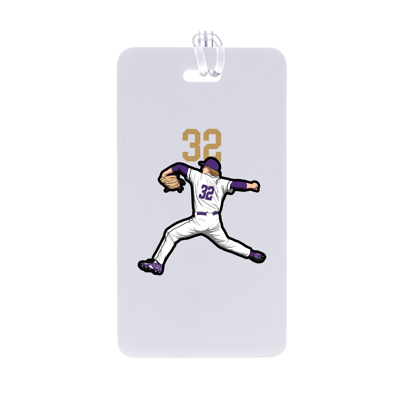 Bag Tag — Number Top in Classic