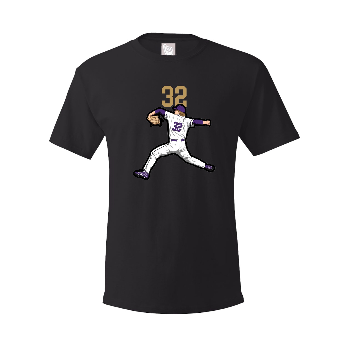 Tee — Number Top in Black