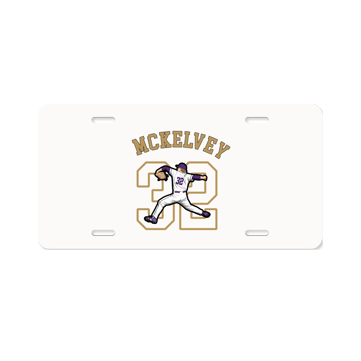 License Plate — Shirsey Arch in Classic