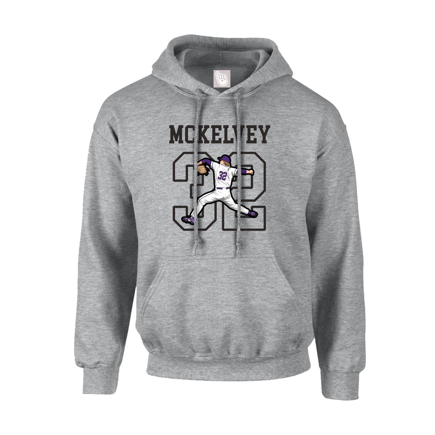Hoodie — Shirsey in Grey