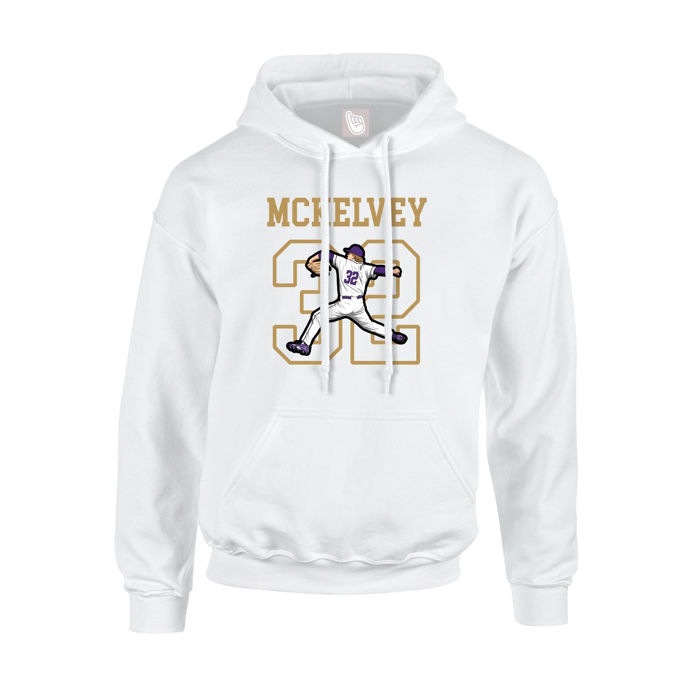 Youth Hoodie — Shirsey in White