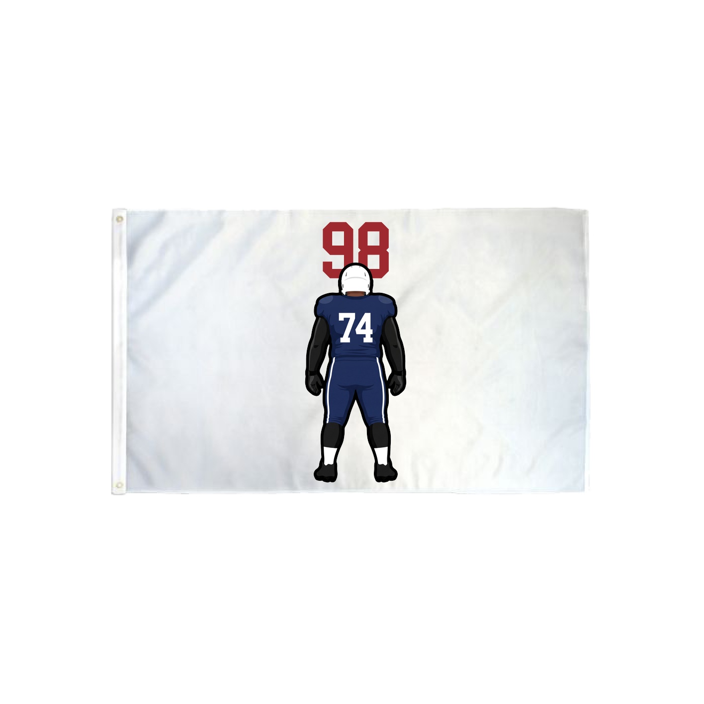 3x5 Flag — Number Top in Classic