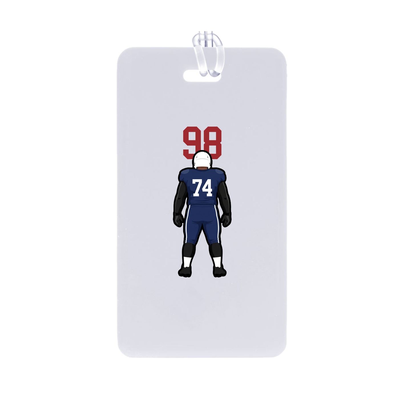 Bag Tag — Number Top in Classic