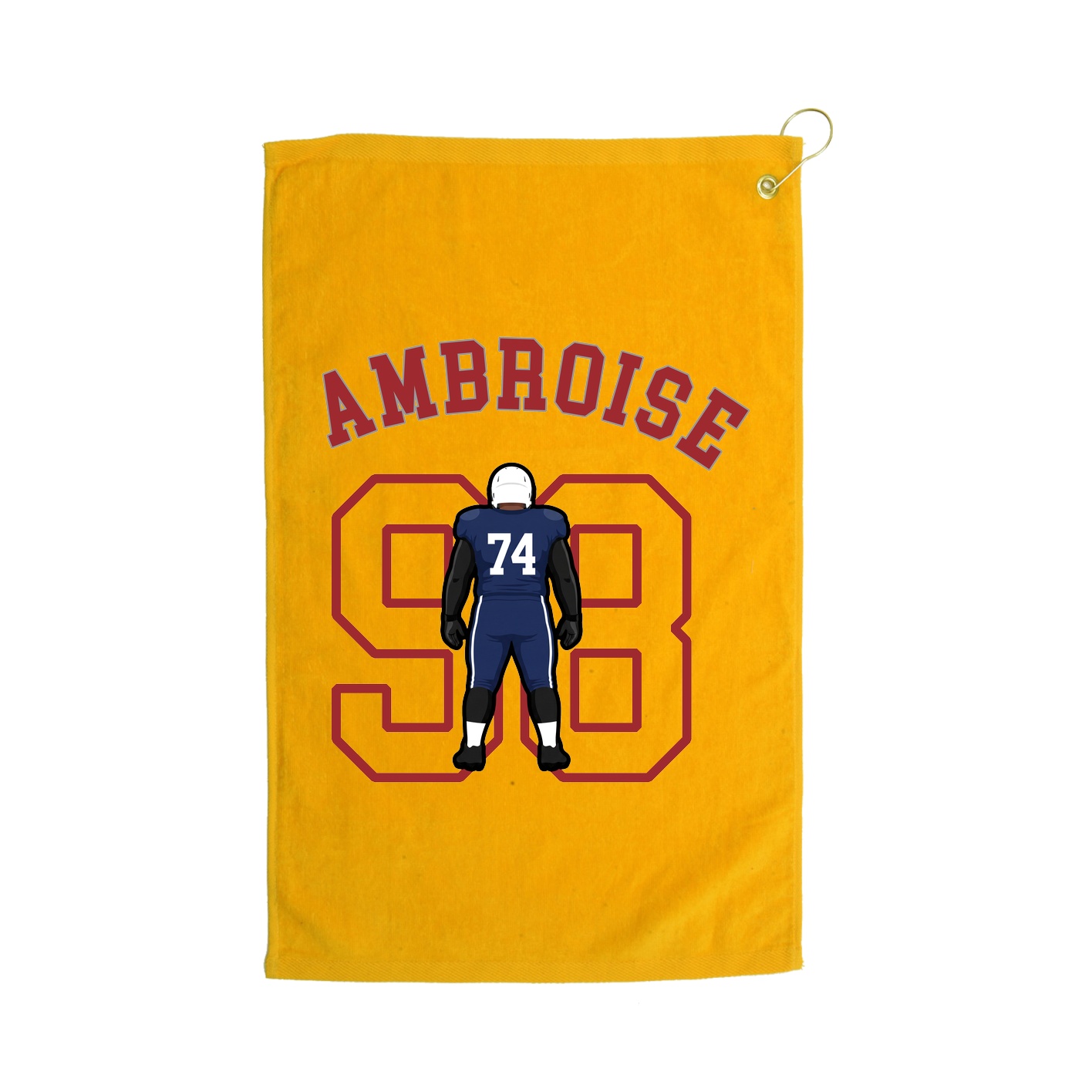 Golf Towel — Shirsey Arch in Gold