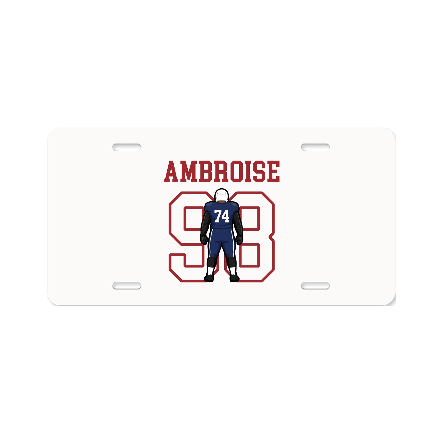License Plate — Shirsey in Classic