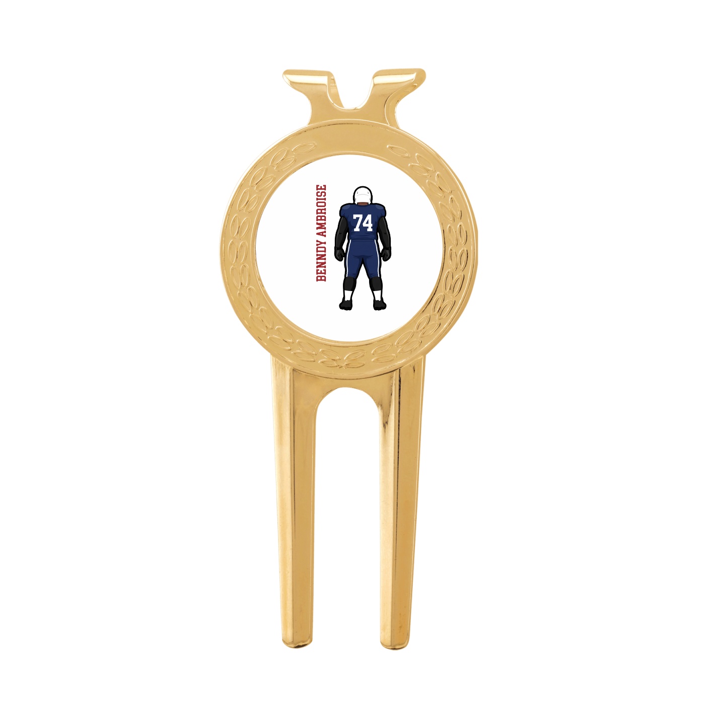 Divot Tool with Ball Marker — Name Vertical in Classic
