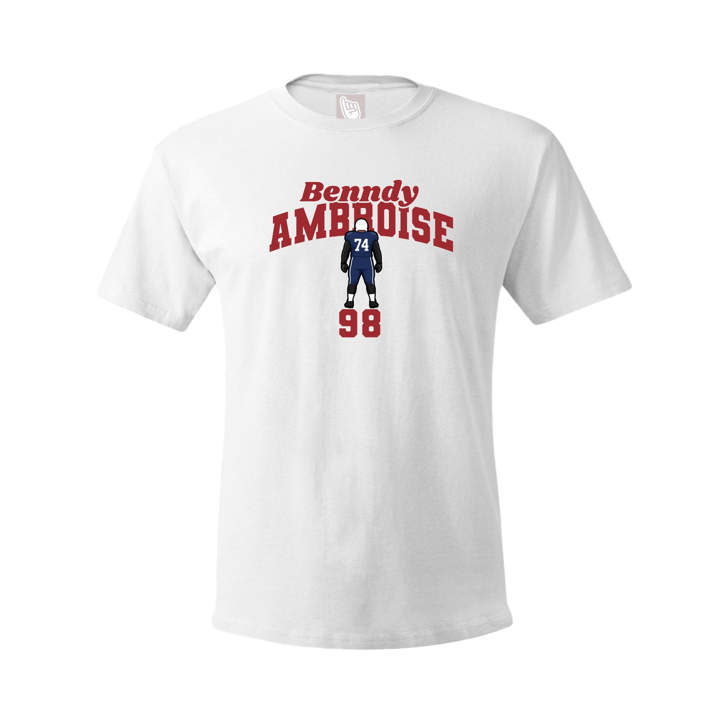 Youth Tee — Signature Arch in White
