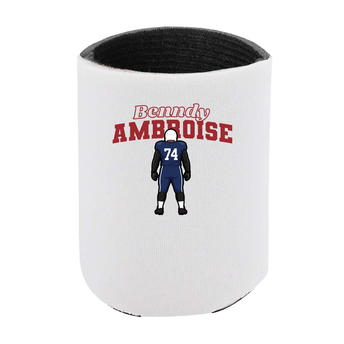 Can Holder — Name Arch in White