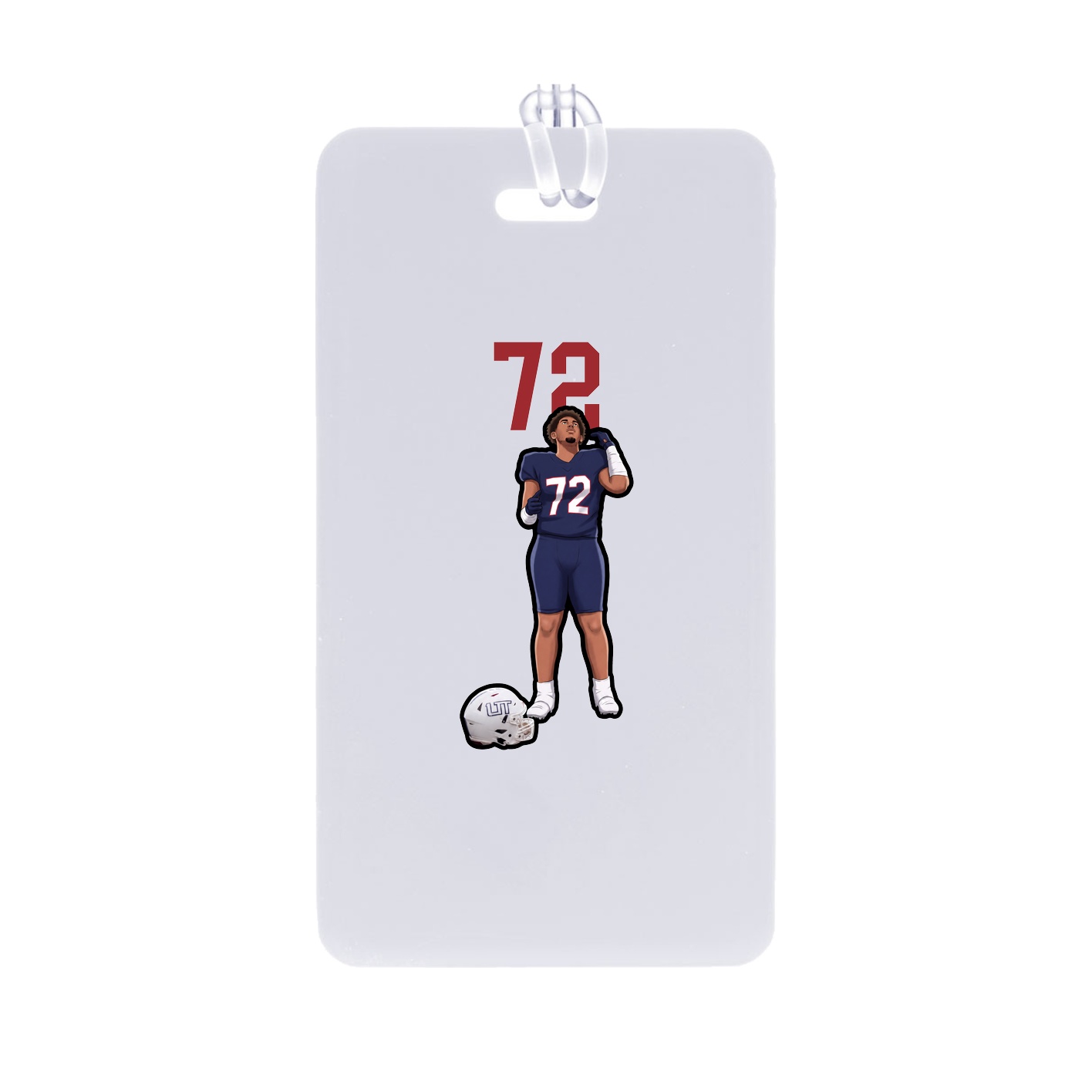 Bag Tag — Number Top in Classic
