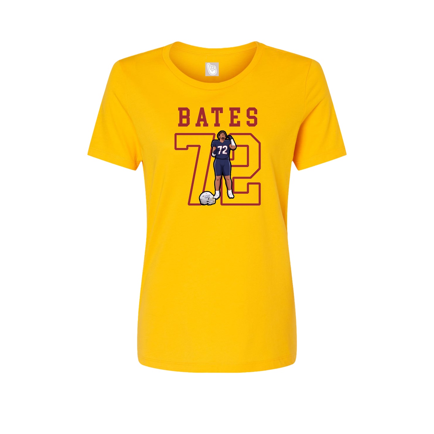 Fitted Women's Tee — Shirsey in Gold