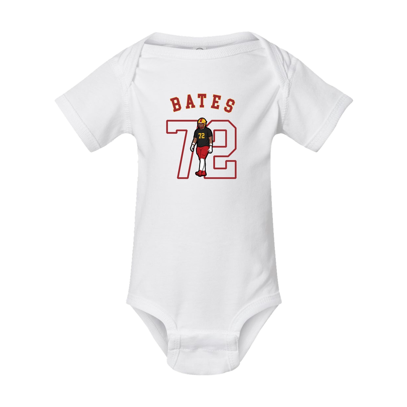 Baby Onesie — Shirsey Arch in White