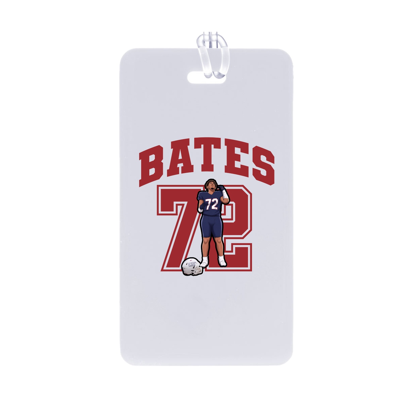 Bag Tag — Number in Classic