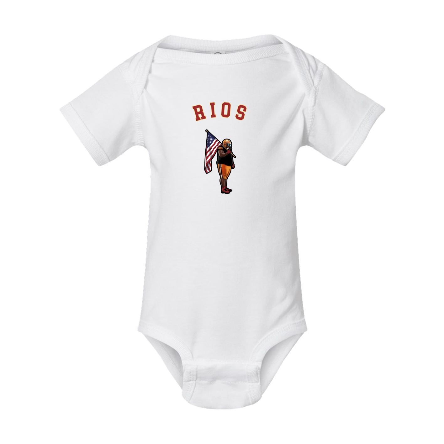 Baby Onesie — Shirsey Arch in White