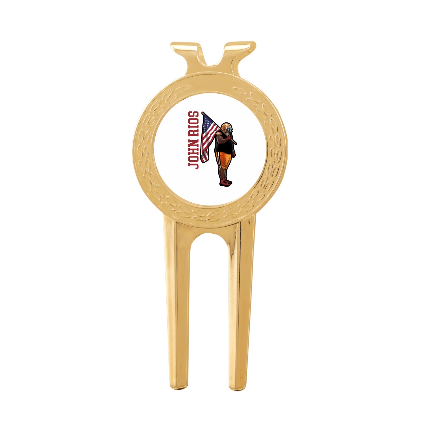 Divot Tool with Ball Marker — Name Vertical in Classic