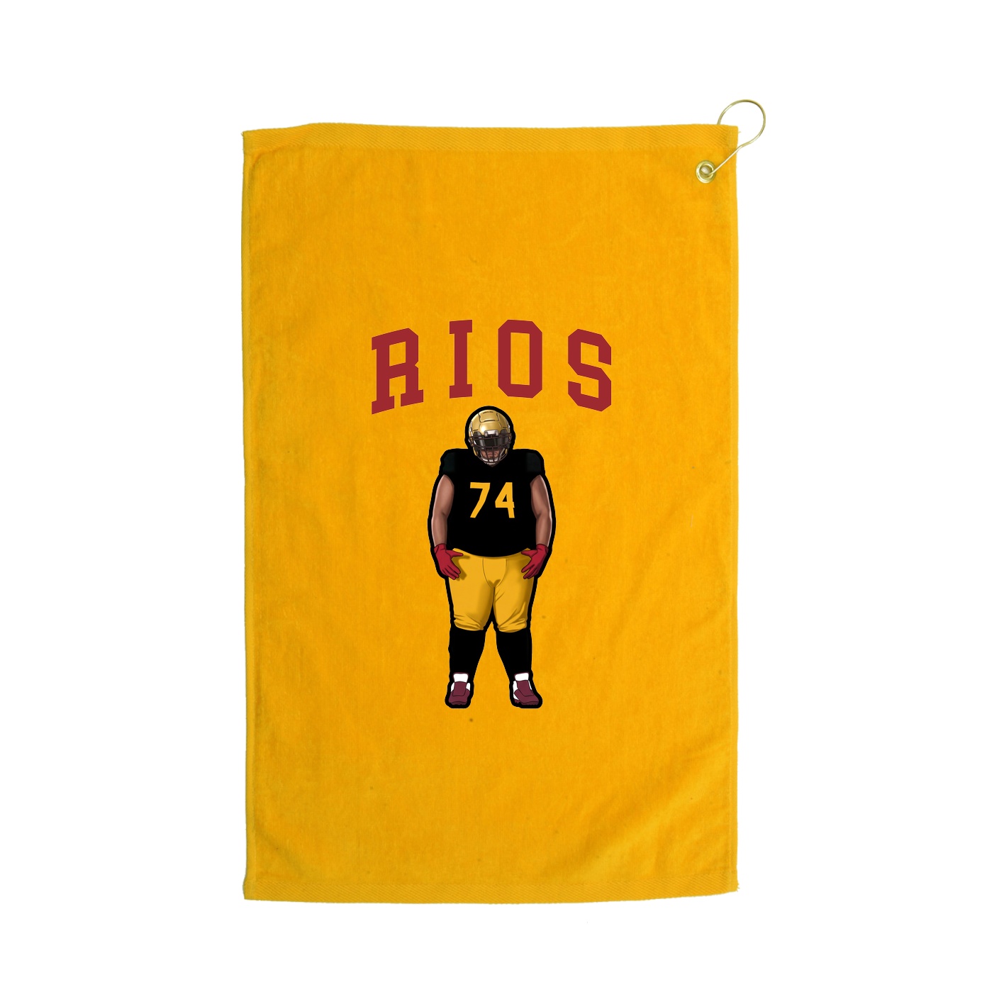 Golf Towel — Shirsey in Gold