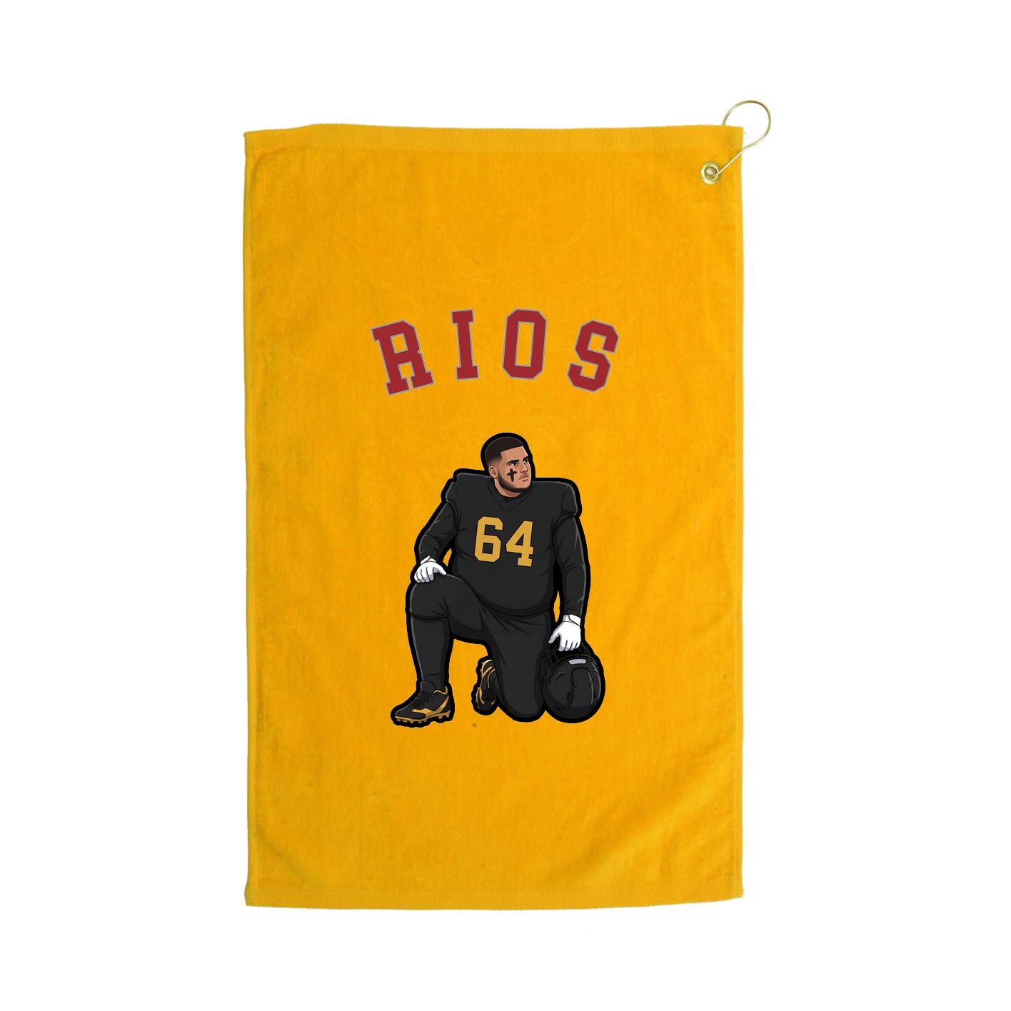 Golf Towel — Shirsey Arch in Gold