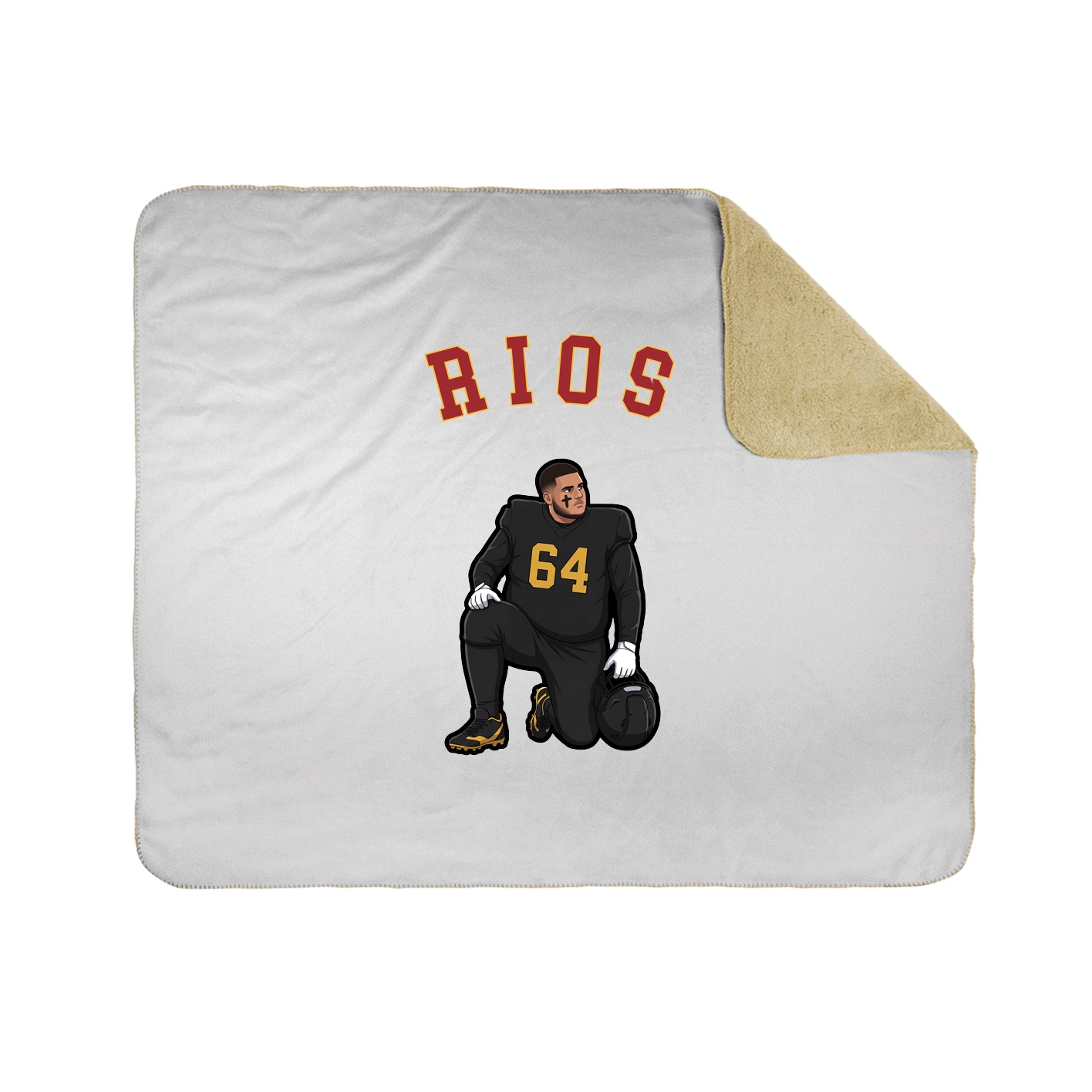 Throw Blanket — Shirsey Arch in White