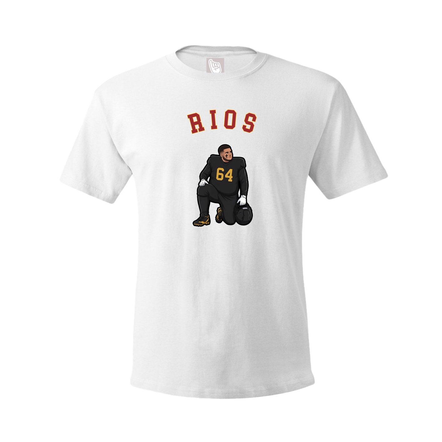 Youth Tee — Shirsey Arch in White