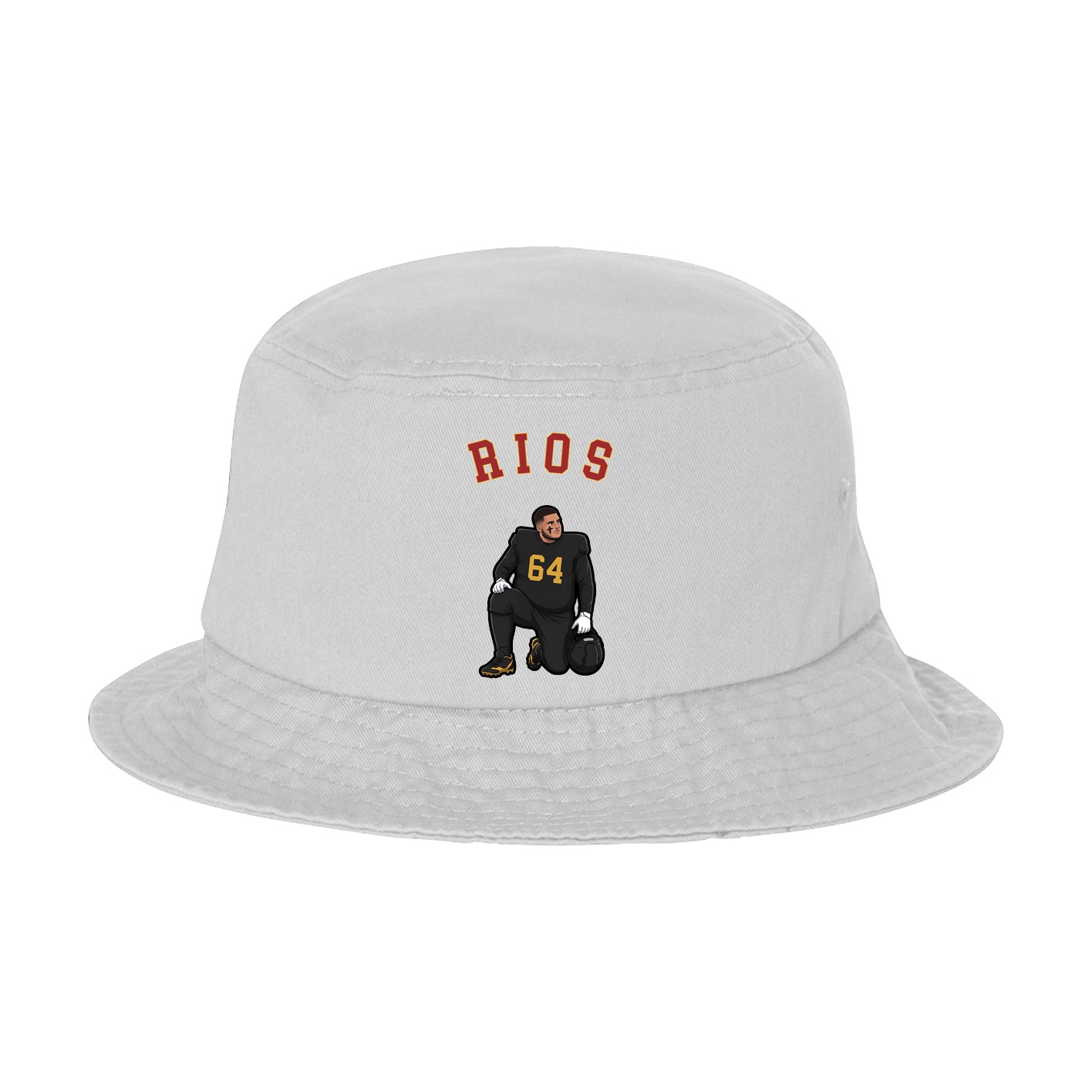 Bucket Cap — Shirsey Arch in White