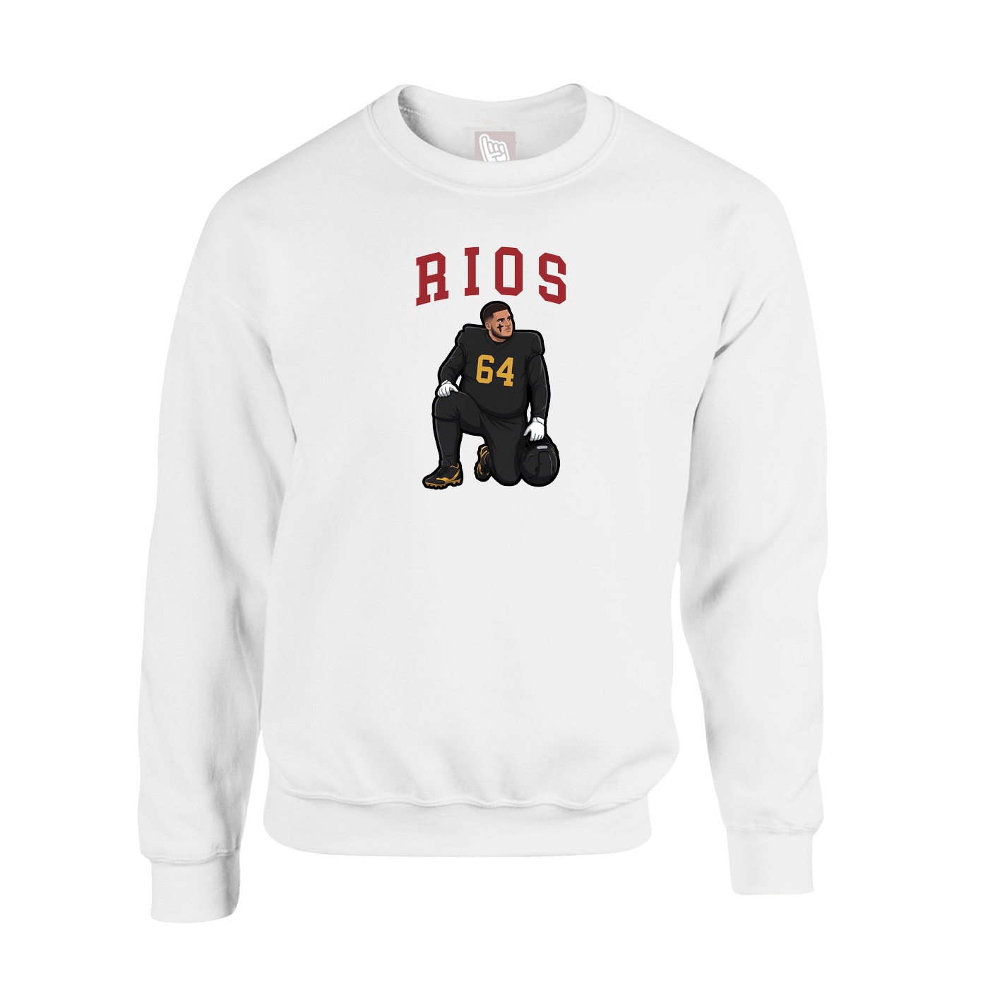 Fleece Crew — Shirsey in White